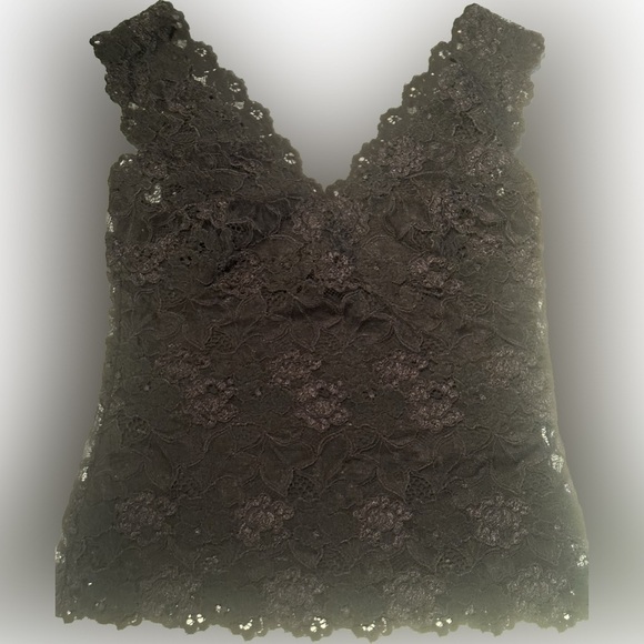 Josie Natori lace sleeveless tank - Picture 2 of 4